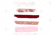 Rose Gold Fairy Tale Brush Strokes, an Illustration by Frou Fou Craft (Thumbnail 2 of 3)