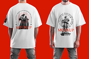 T-Shirt Oversize Mockup, a Shirt Mockup by PopotLane (Thumbnail 3 of 6)
