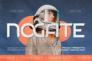 Nogate - Modern Font, a Sans Serif Font by Viswal Studio (Thumbnail 1 of 6)