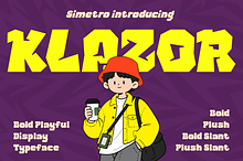 Bold Playful Display Font