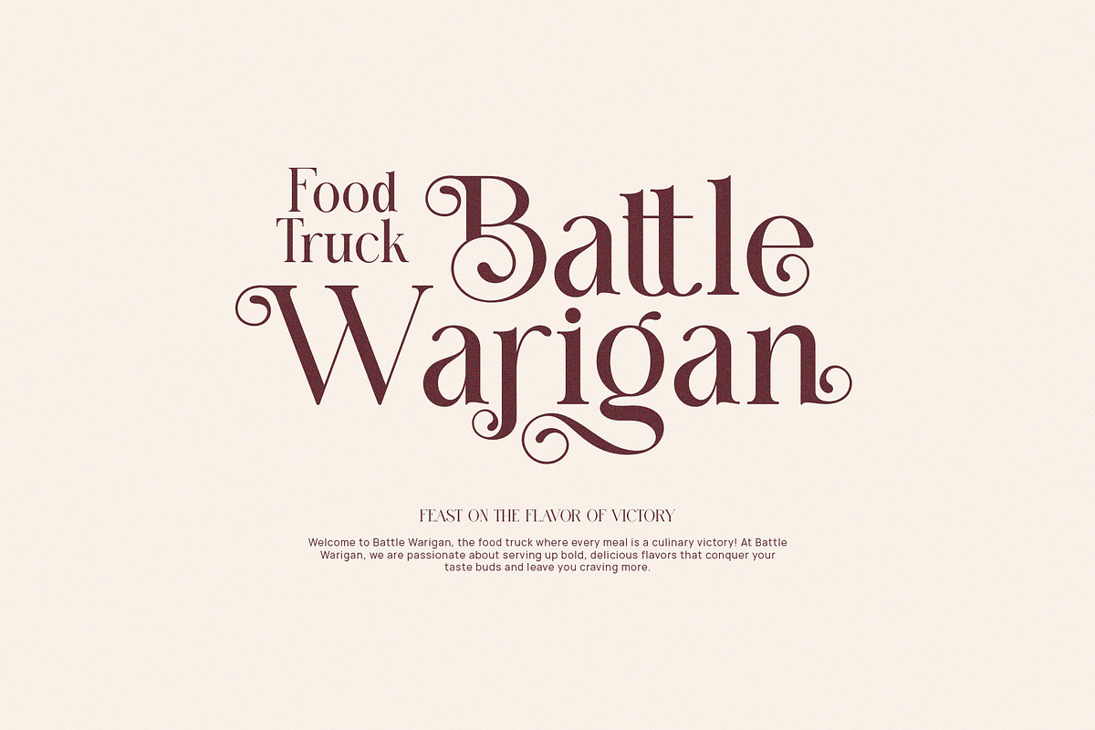 Baigop Modern Serif Font, a Serif Font by Perfectype (Photo 2 of 8)