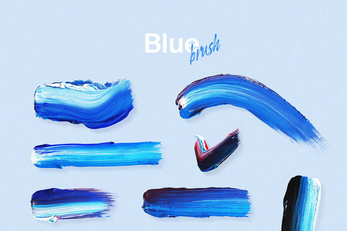 Fresh Paint - Color Brush Strokes, an Object Graphic by Pierre Borodin (Photo 5 of 8)