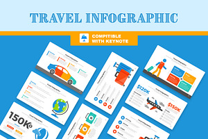 Travel Infographics Keynote, a Templates & Theme by Mighty-Slide