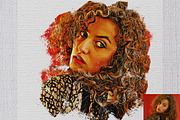 Real Oil Paint Canvas FX Photoshop, an Action Add-On by Studio Retouch (Thumbnail 5 of 17)