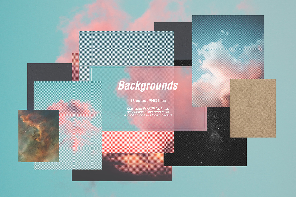 Collage Creator - 1400+ Cutouts, an Object Graphic by Graphicdome (Photo 39 of 47)