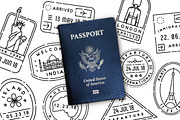 100 Travel Icons Set - Expanded, an Outline Icon by Hatch Design Workshop (Thumbnail 4 of 16)