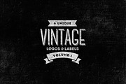 6 Vintage Logos / Labels Templates, a Branding & Logo Template by Arslan (Thumbnail 1 of 3)