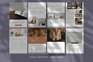 Modern Ebook Templates For Canva