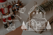 Whimsical Set Cozy Christmas, a Seasonal Illustration by ViktoriyaD (Thumbnail 2 of 20)