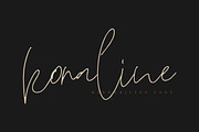 Koraline, a Script Font by Katie Holland (Thumbnail 1 of 8)