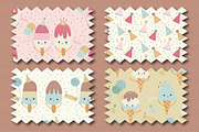Cool Party clipart and paper set, a Food Illustration by Poppymoondesign (Thumbnail 4 of 5)