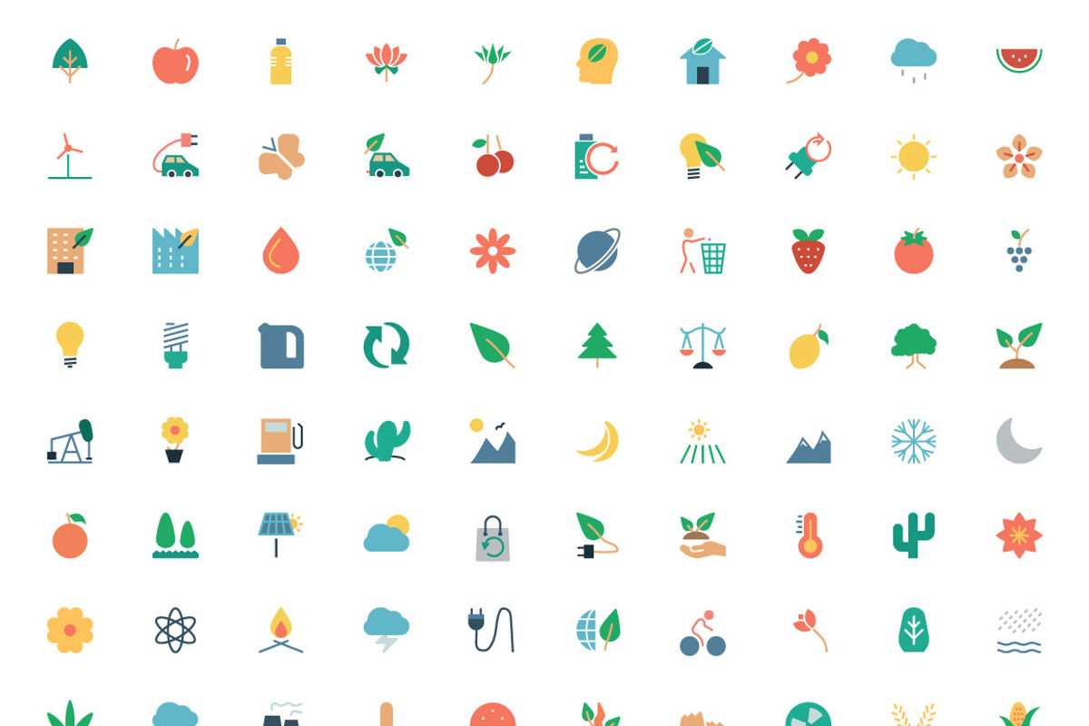 125+ Nature and Ecology Icons, an Outline Icon by Creative Stall (Photo 4 of 4)