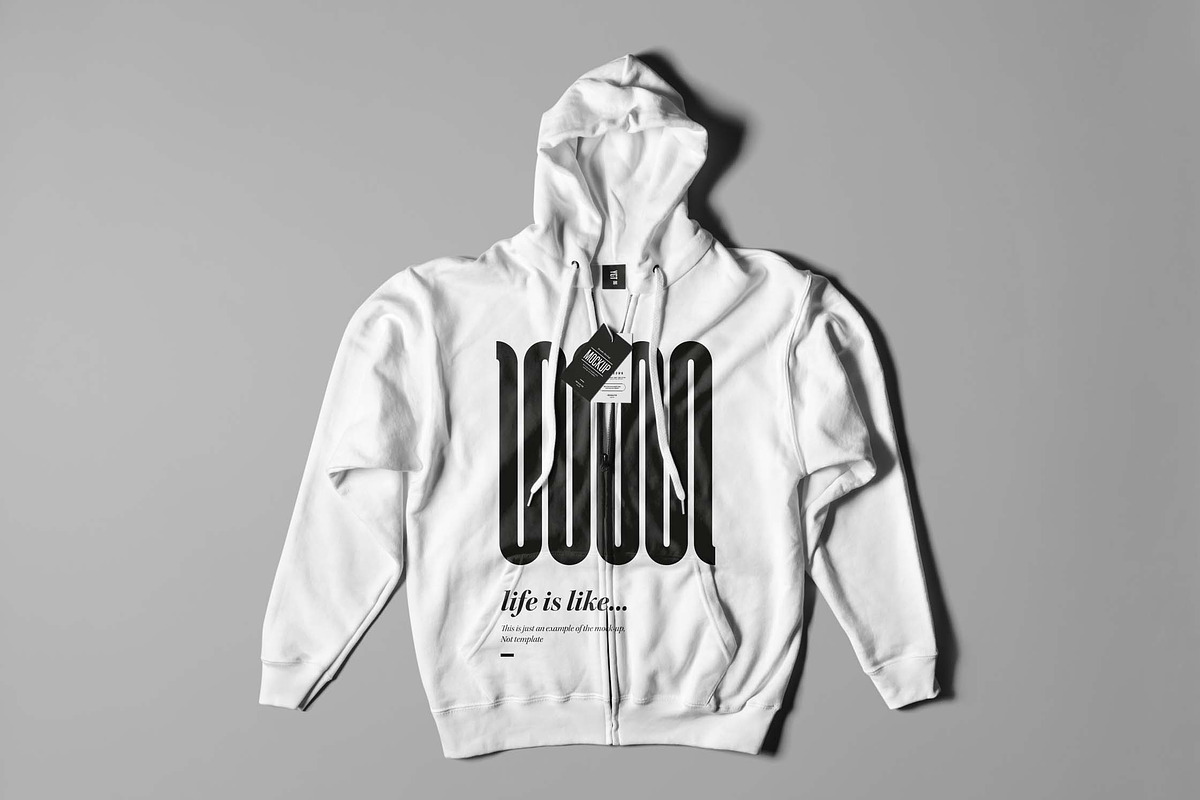 Hoodie Mock-up 2, a Hoody Mockup by Yogurt86 (Photo 2 of 7)