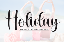 Holiday | Script Font