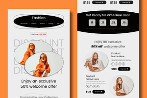 Modern Email Newsletter Template, an UI Kit Template by MightyDesign