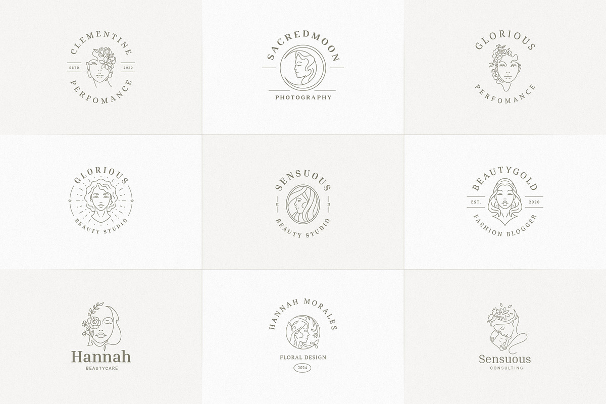 36 Elegant Logo Templates | Canva, a Branding & Logo Template by Vasya Kobelev (Photo 7 of 10)
