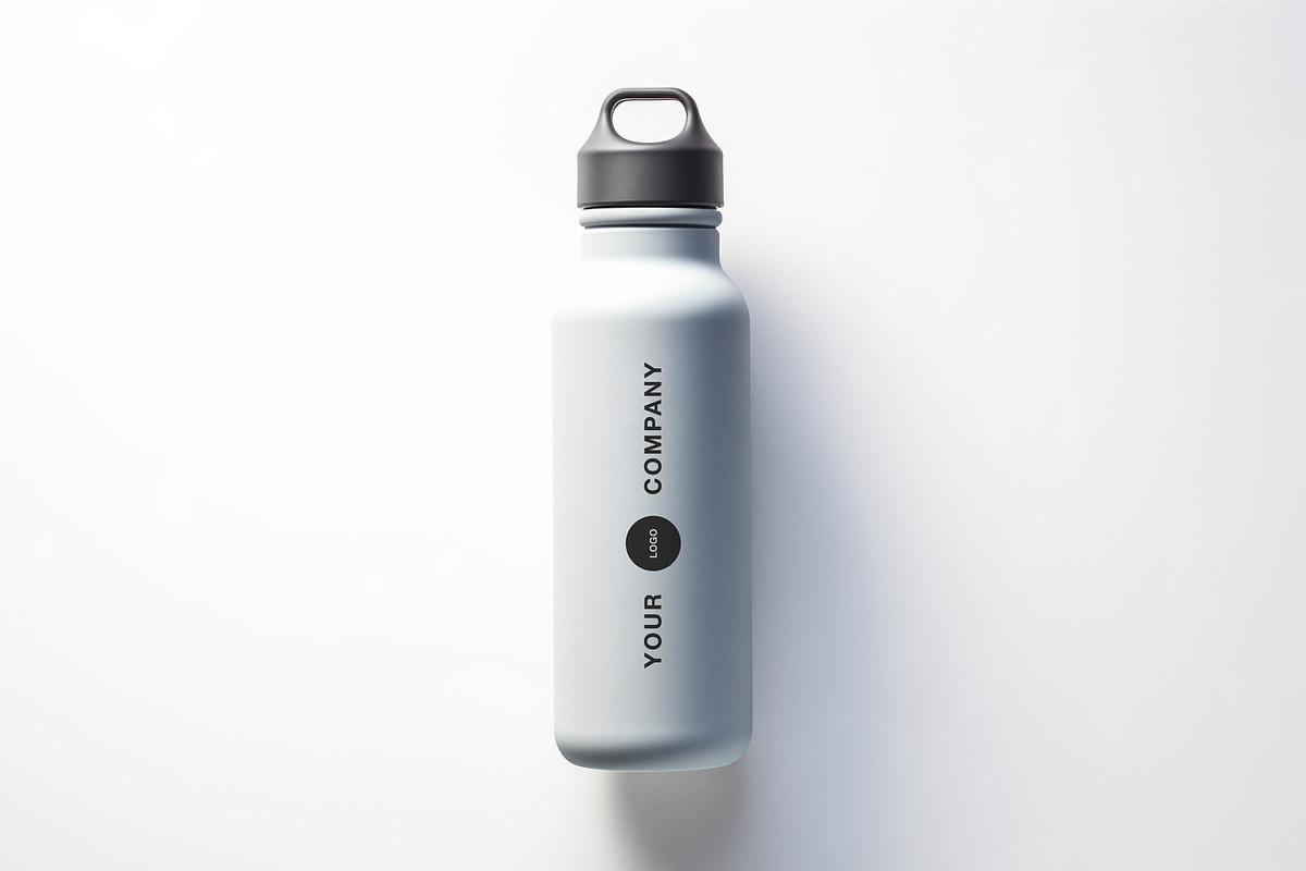 Water Bottle Mockup 3 PSD MultiPack, a Cups & Container Mockup by 4NVRdotcom Mockups (Photo 2 of 5)