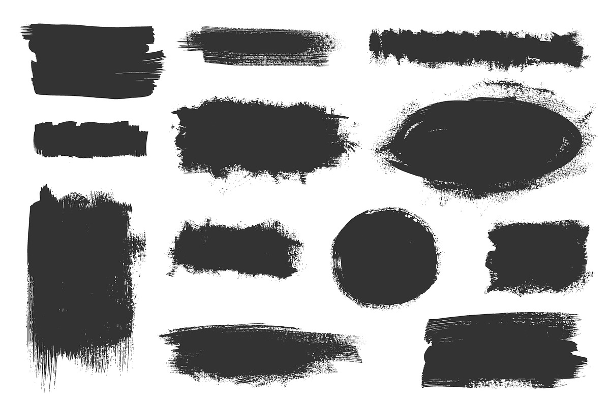 Grungy Ink Textures vector eps 10, a Texture Graphic by Soulful Vectors (Photo 1 of 5)