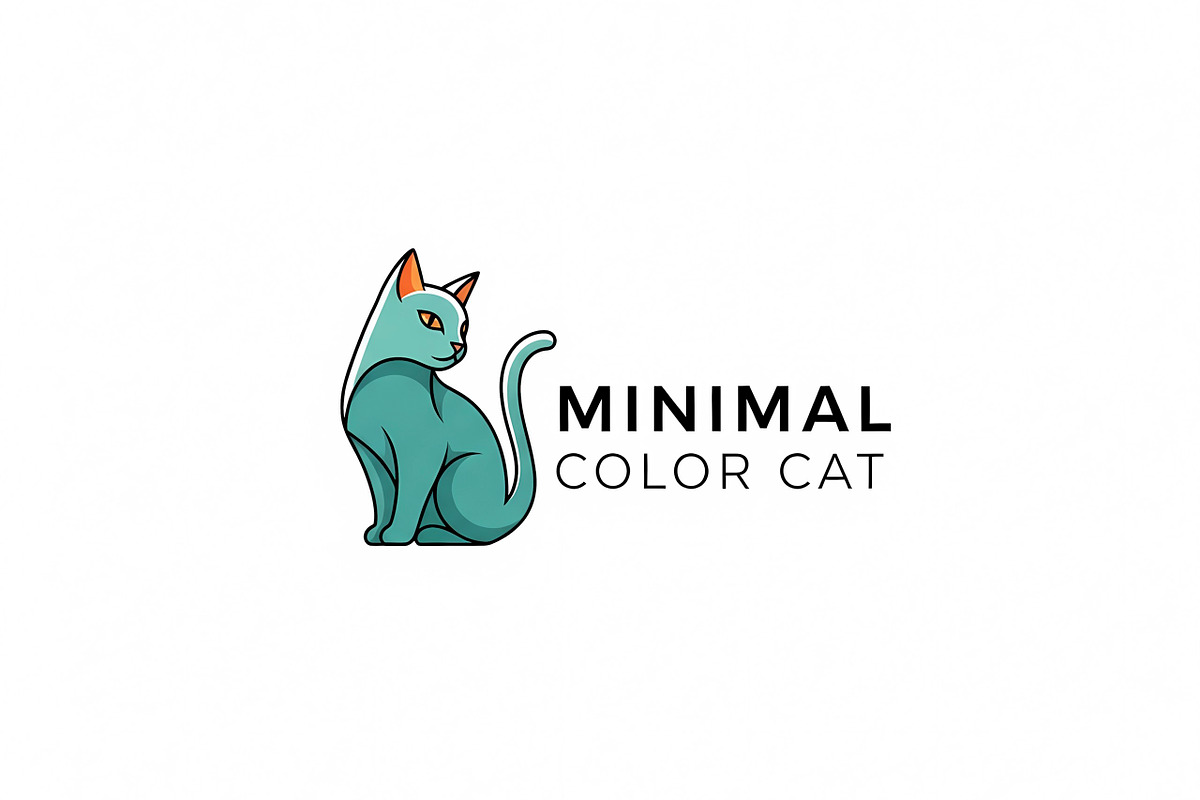 Minimal Color Cat, a Branding & Logo Template by Logocreative (Photo 1 of 2)