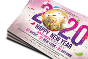 New Years Flyer Template, a Flyer Template by AfzaalGraphics (Thumbnail 1 of 3)