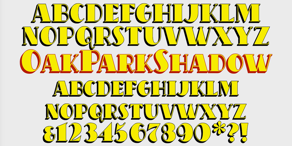 OakPark, a Handwritten Font by Ingrimayne Type (Photo 6 of 9)
