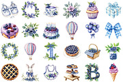 Watercolor Berry First Birthday, a Seasonal Illustration by designcity5 (Thumbnail 2 of 5)