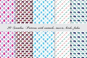 20 Seamless Patterns