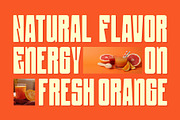 Palgea || Decorative Food Font, a Sans Serif Font by Ermedia Studio (Thumbnail 8 of 10)