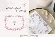 PURPLE LILIES watercolor flowers, a Decorative Illustration by Yuliia Lashevska (Thumbnail 4 of 14)