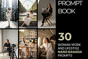 Woman Work & Lifestyle Photo Prompts, a Business Photo by Selenique Studio (Thumbnail 1 of 9)