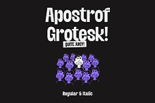 Apostrof - Grotesk Type