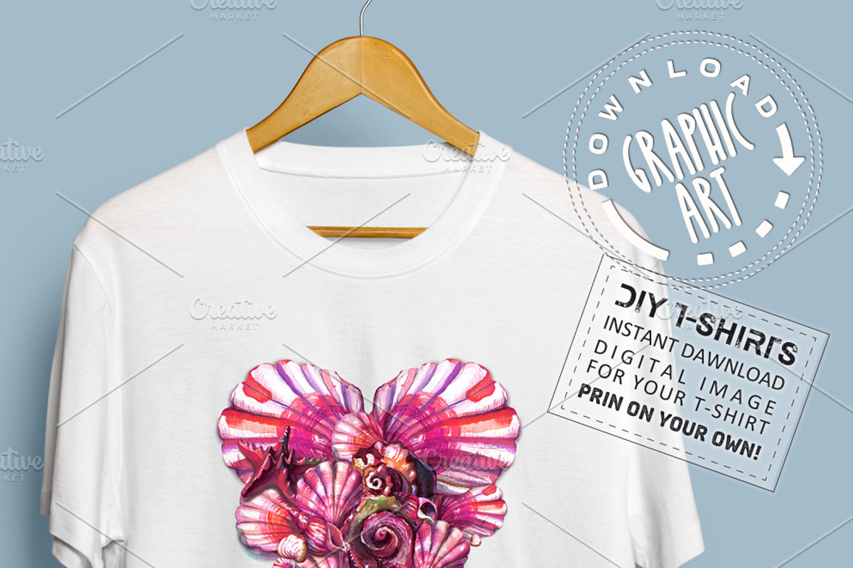 Ladies T-Shirts Design Digital Print, a Graphic by Download Graphic Art (Photo 4 of 9)