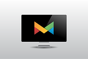 Geometric Colorful Letter M Logo, a Branding & Logo Template by yopie (Thumbnail 4 of 6)