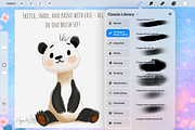 Procreate Crayon Brushes, a Brush Add-On by HopeArtIllustration (Thumbnail 5 of 7)