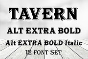 Tavern Alt Extra Bold, a Font by FontMesa (Thumbnail 1 of 3)