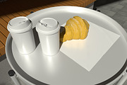 Coffee Shop Pastry Branding Mockup, a Packaging Mockup by Permadi Creative (Thumbnail 4 of 5)