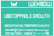 Unstoppable Growth font, a Font by weknow (Thumbnail 1 of 8)