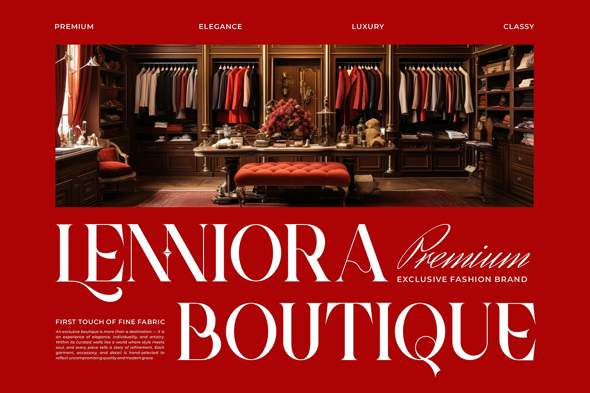 Rocela || Modern Elegant Serif Font, a Serif Font by Ermedia Studio (Photo 8 of 10)