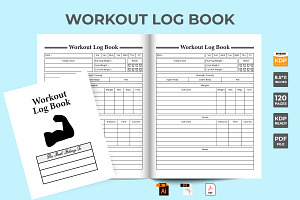 Workout Tracker KDP Interior Logbook