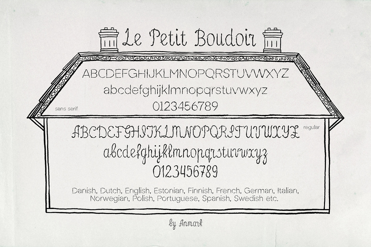 Le Petit Boudoir Vintage Font Duo, a Handwritten Font by AnMark (Photo 5 of 13)