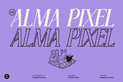 CS Alma Pixel, a Serif Font by Craft Supply Co. (Thumbnail 1 of 8)