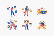Clusck! Illustration Kit, a Templates & Theme by ls-illustrations (Thumbnail 6 of 6)