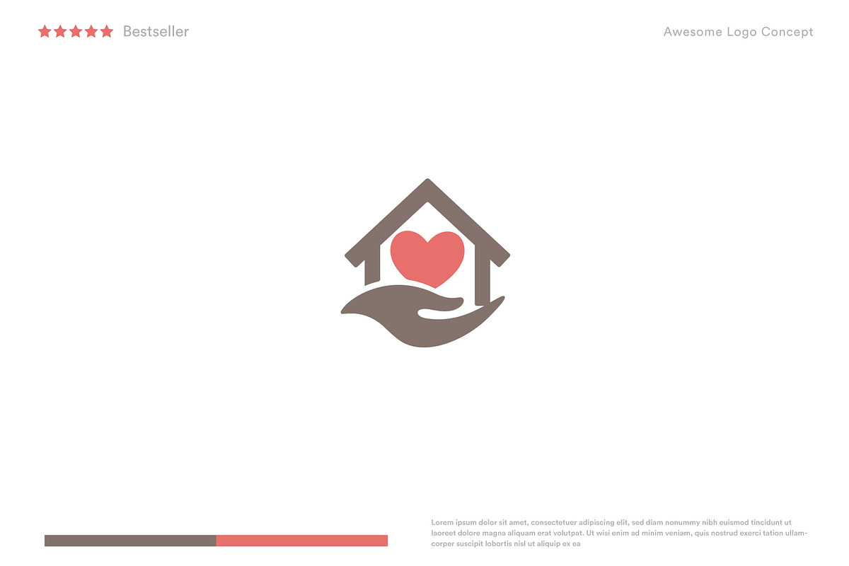 Home Care Logo Template, a Branding & Logo Template by Artyway Logo (Photo 1 of 3)