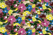 Oil painting seamless patterns., a Pattern Graphic by TaPilipa (Thumbnail 10 of 15)