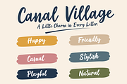 Canal Village, a Handwritten Font by BBtypeStudios (Thumbnail 5 of 12)