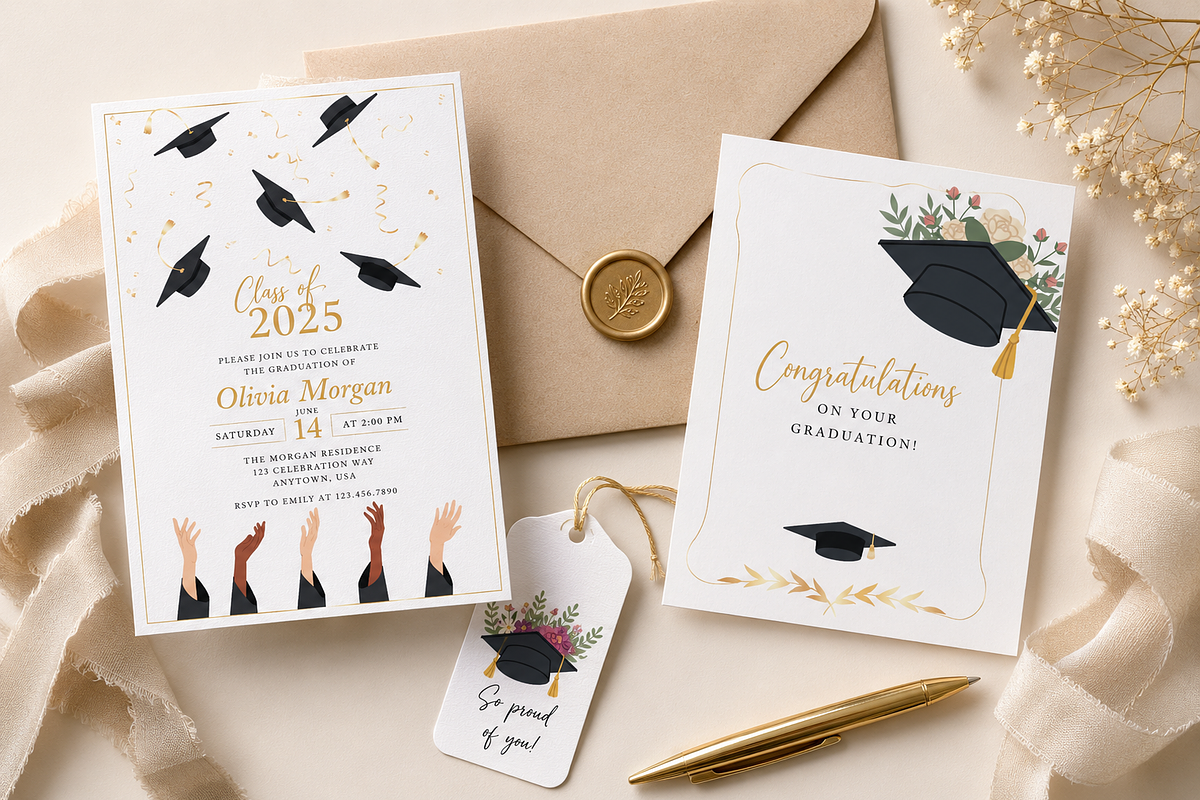 Graduation Illustrations, an Education Illustration by Anna Studio (Photo 2 of 12)
