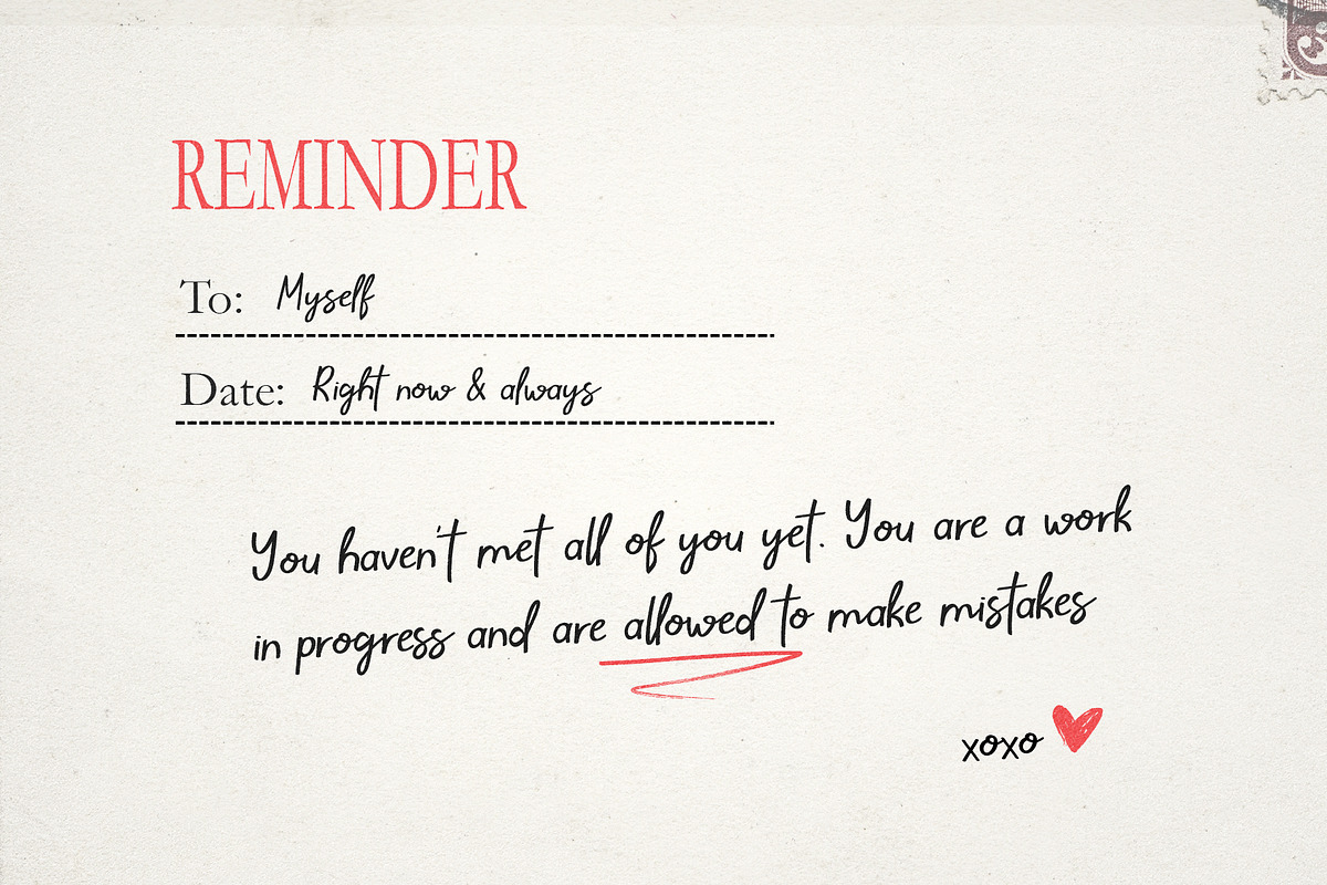 Stay Focused Casual Handwritten Font, a Handwritten Font by Kaya Fonts (Photo 7 of 19)