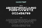 Davie || Powerful Font Family, a Sans Serif Font by Analogous (Thumbnail 11 of 15)
