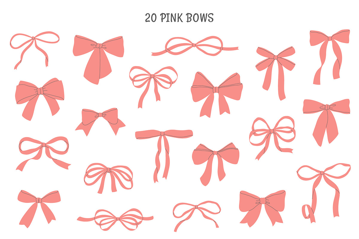 Bows and Frames Collection, a Decorative Illustration by yarynabo (Photo 2 of 15)