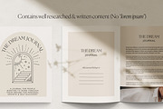 Dream Journal Canva Template, a Presentation Template by HelloKarla (Thumbnail 2 of 8)